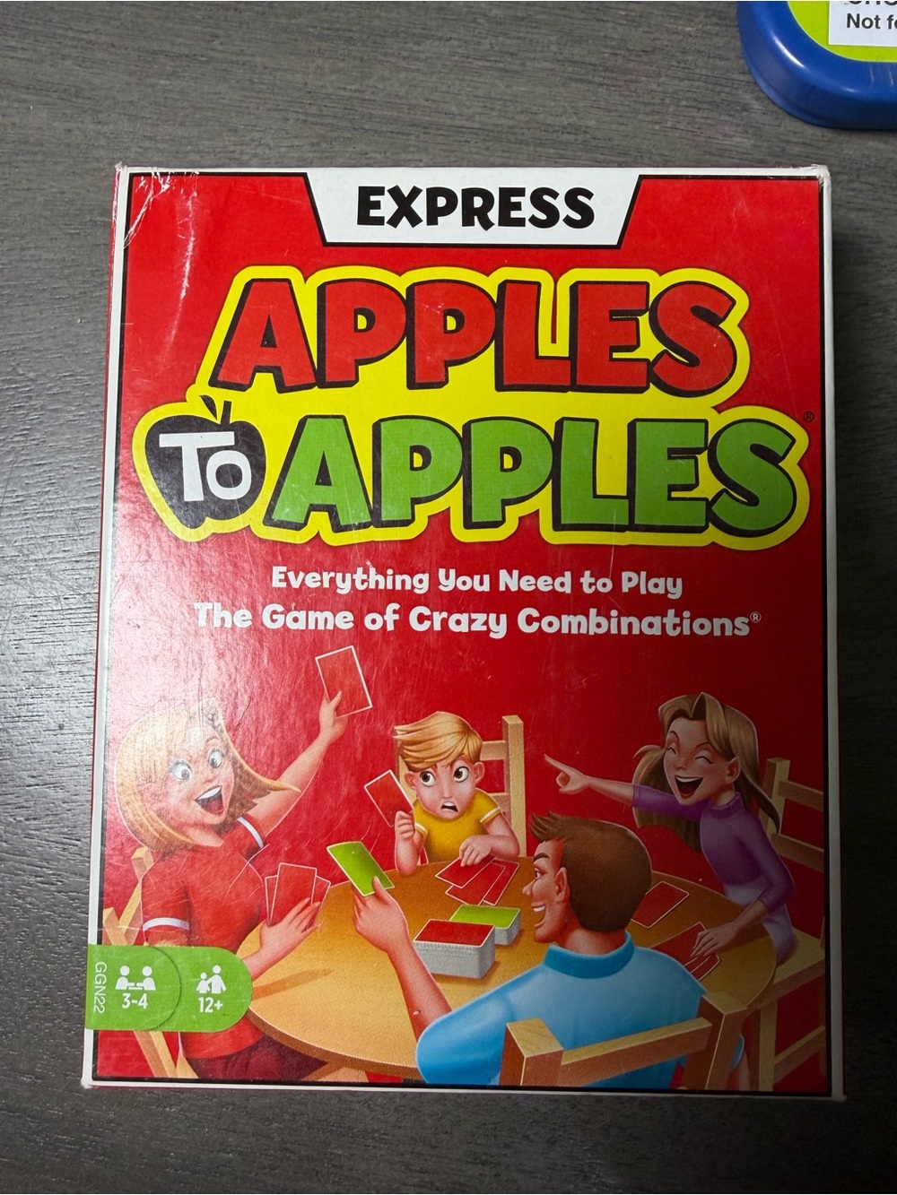 Express Apples to Apples Party Game - Red & Yellow Accents